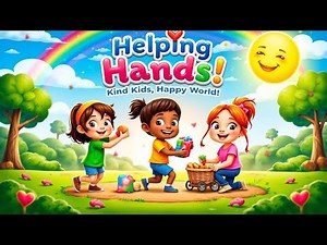 "Helping Hands Song! 🤗🎶 | A Fun & Happy Song About Kindness & Sharing!"