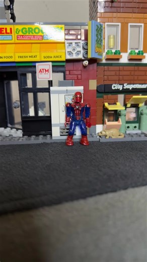 Creative Stop Motion Lego Spider-Man Scenes