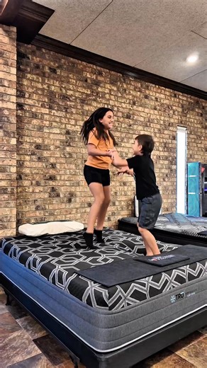 When the kids start testing the mattresses before you do… 🤣 Good news: They’re officially KID APPROVED at The Texas Mattress Factory! Come try one yourself (minus the jumping 😅) ——————————— The Texas Mattress Factory — where you buy factory direct ✅ No middleman (which means unbeatable prices) ✅ Custom-made comfort, built just for YOU ✅ Same-day pickup or delivery available Everyday pricing starting at: Twins — $50 Fulls — $100 Queens — $150 Kings — $200 Come shop local and sleep right… becaus