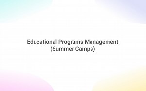 Educational Programs Management (Summer Camps) Live Training
