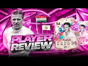 94 FUT BIRTHDAY ICON PUSKÁS PLAYER REVIEW - EA FC 26 ULTIMATE TEAM