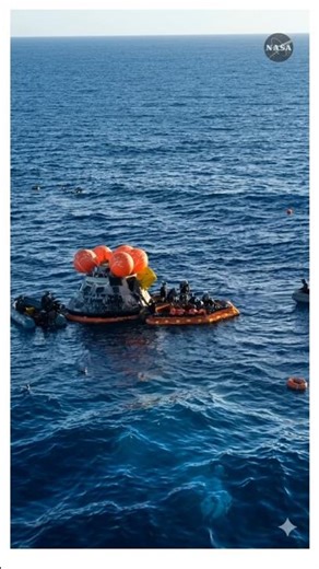 Alien Influencer GUIDES Artemis II Through the Fiery Atmosphere #ArtemisII #UFO #NASA #Space #Aliens