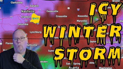 Major Winter Storm Update: Rutherford County in the "Battle Zone" as Ice Threat Increases