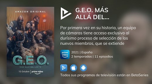 Video : Ver G.E.O. Más allá del límite en streaming legal completo
