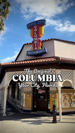 Step inside the legendary Columbia Restaurant in Tampa’s historic Ybor City! 🍽️ Opened in 1905, Columbia is Florida’s oldest restaurant, serving traditional Spanish cuisine, iconic sangrias, and the original Cuban sandwich. Next time you’re exploring Ybor City, stop by Columbia Restaurant 😋 • • • • • #columbiarestaurant #yborcity #tampa #tampafoodie #thingstodointampabay | Things To Do Tampa Bay
