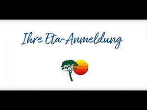 Ihre Eta Anmeldung