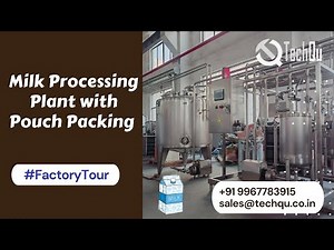 Small Scale Milk Processing Plant with Low Cost, Dairy Processing Plant, Milk Packaging Business