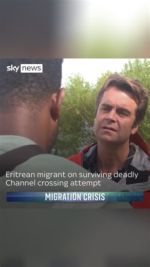 24K views · 114 reactions | Sky's international correspondent John Sparks spoke with a survivor of yesterday's channel-crossing tragedy which claimed the lives of 12 people when their boat capsized. | Sky News | Facebook