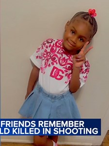A vigil was held Friday for 5-year-old girl Reign Ware, who was killed in a shooting Sunday on the Near West Side. Her mother Raven Adams spoke out.
