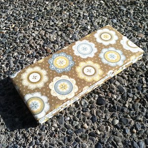 Soft Brown Flowers Magic Wallet - Billfold - Etsy UK
