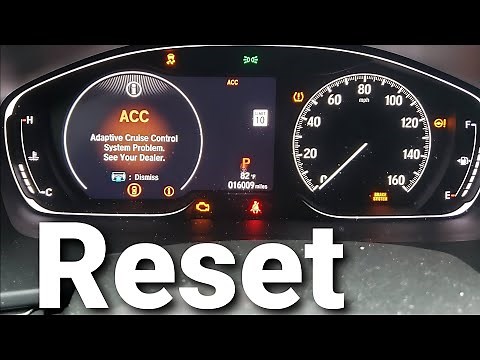 How to Fix & Reset Honda CR-V Multiple Warning Lights Stays On or Flashing Without a Scanner