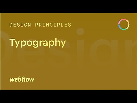 Design principles: Typography — The Freelancer's Journey (Part 16 of 43)