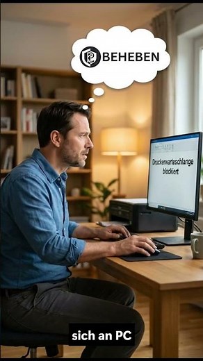 Druckerwarteschlange löschen – 15 Min Fix #Druckerwarteschlange #DruckerProblem #PrinterFix