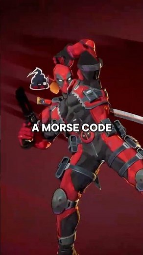 Deadpool Morse Code Is Amazing!