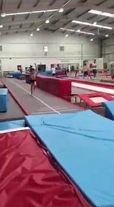 Carl Galea - handspring straight front #summerskills #LGC | Leeds Gymnastics Club