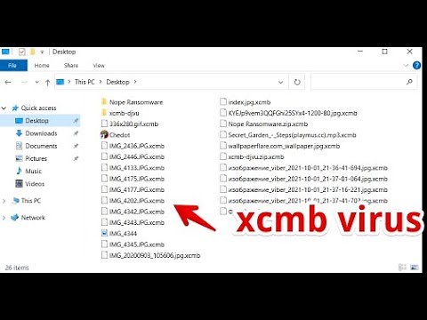 Xcmb file virus removal. How to decrypt .xcmb files?