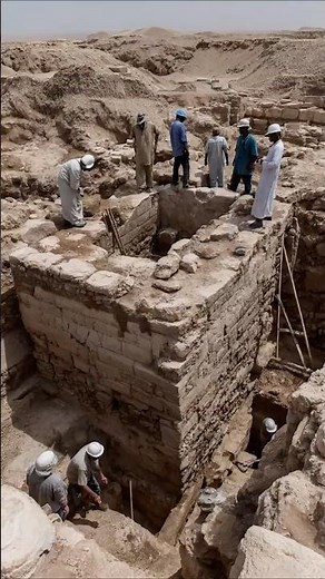 Desert Winds Reveal Temple Buried for 4,000 Years