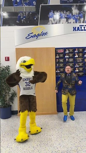 Taste The Biscuit - Ernie the Eagle Embry-Riddle Aeronautical University in Daytona Mascot #funny