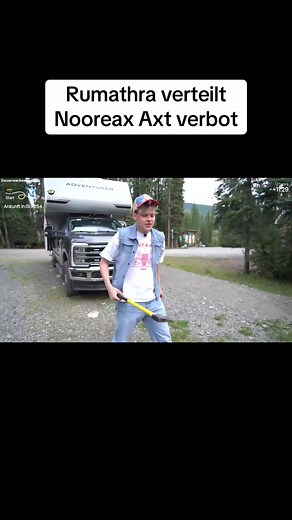 Nooreax verletzt sich fast mit Axt im Bein – Rumathra verteilt Axt-Verbot