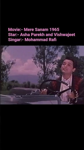 Pukarta Chala Hoon Main Gali Gali Bahaar | Mohd.Rafi | Asha Parekh, Vishwajeet | Mere Sanam 1965 |
