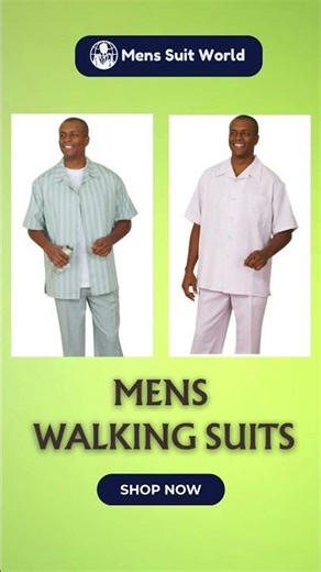 mens walking suits
