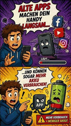 Warum dein Handy plötzlich langsam wird…