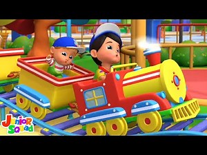 Train Song - Fun Vehicles Adventure and Nursery Rhymes for Kids