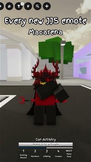 every emote in jjs V1.78 #jjs #jujutsushenanigans #roblox