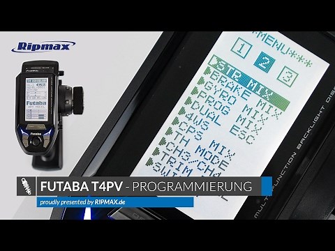 Futaba T4PV - Programmierung & Menüfunktionen [Deutsch/HD]