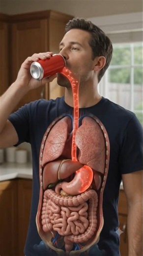 3D Human Anatomy Liquid Flow |Realistic Internal Organs Short #3danimation #humanbody #facts #fyp