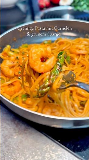 Creamy Shrimp Asparagus Pasta – Next-Level Flavor in 15 Minutes!
