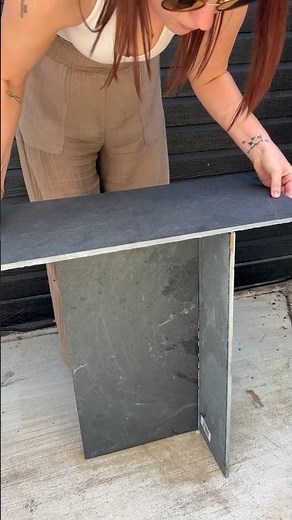 DIY Outdoor Tile Table