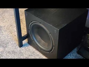 Elac Sub1010 Excursion Test BASS I LOVE YOU (70% volume)