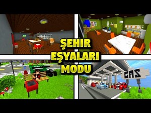 Minecraft PE Şehir Modu 1.18+ 1.19+ - MCPE CİTY ADDON - MCPE MOD