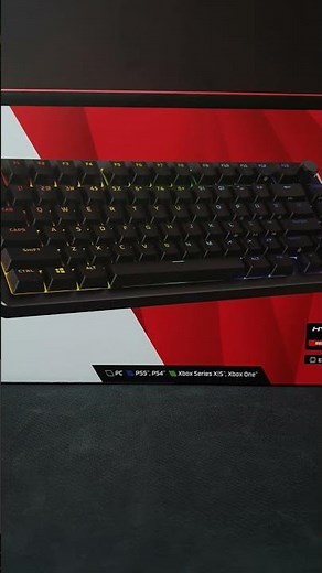 Switch it up, light it up, and game like never before with the HyperX Alloy Rise Gaming Keyboard.