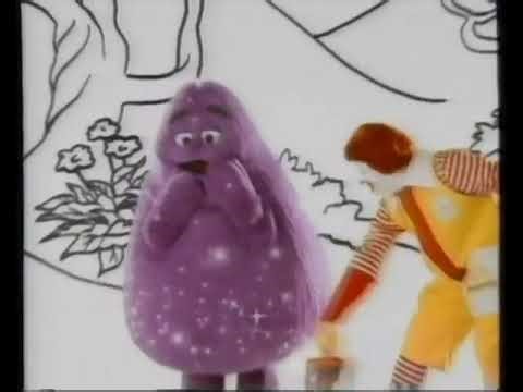 McDonald's 1996 "Ronald McDonald - Colorless" Hong Kong commercial