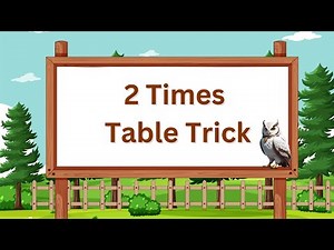 Math Tips and Tricks | 2 Times Table | Fast, fun and easy way to learn