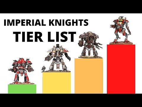 Imperial Knights Unit Tier List - the Strongest and Weakest Knightly Datasheets