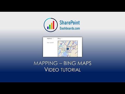 Mapping with Bing Maps in SharePoint Online Microsoft Lists Modern List View