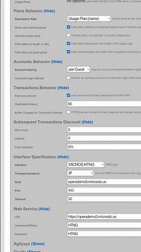 Property Management System simulator on rXg