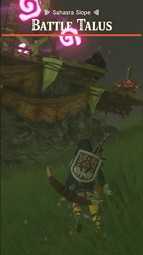 How to easily defeat the new Battle Talus in Zelda Tears of the Kingdom #totk #zeldatotk