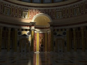 "HISTORY IN 3D" - ANCIENT ROME 320 AD - Roman Pantheon