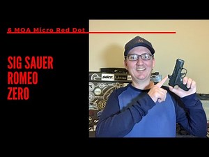 Sig Sauer Romeo Zero - 6 MOA Red Dot on Springfield Hellcat (2020)