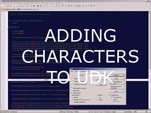 Adding Characters To UDK tutorial