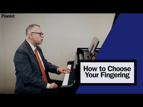 Piano Lesson on How to Choose Your Fingering