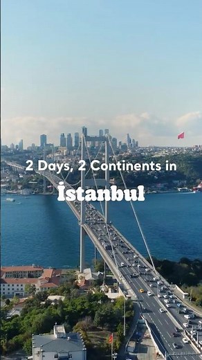 Two days, two continents, one unforgettable city to explore. #GoTürkiye