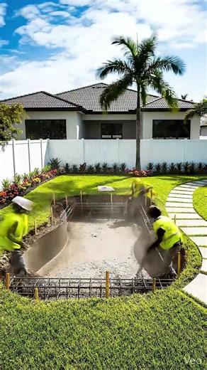 Building a Mini Swimming Pool Step by Step – Amazing Backyard Project