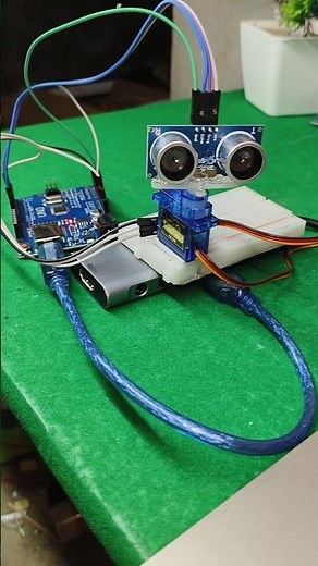 . "DIY Arduino Radar System | Ultrasonic Sensor + Servo Motor Project"