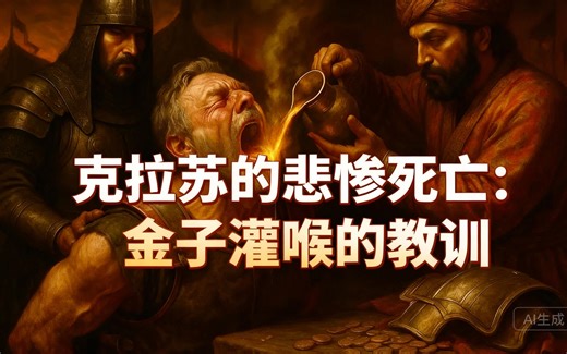 [中配]克拉苏的悲惨死亡：金子灌喉的教训 - DOOMED EMPIRES