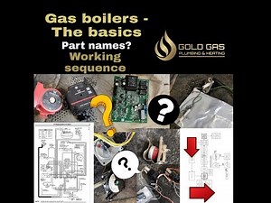 GAS BOILER BASICS - WHAT ARE THE PARTS CALLED? HOW DOES IT WORK? SEQUENCES - GAS TRAINING
